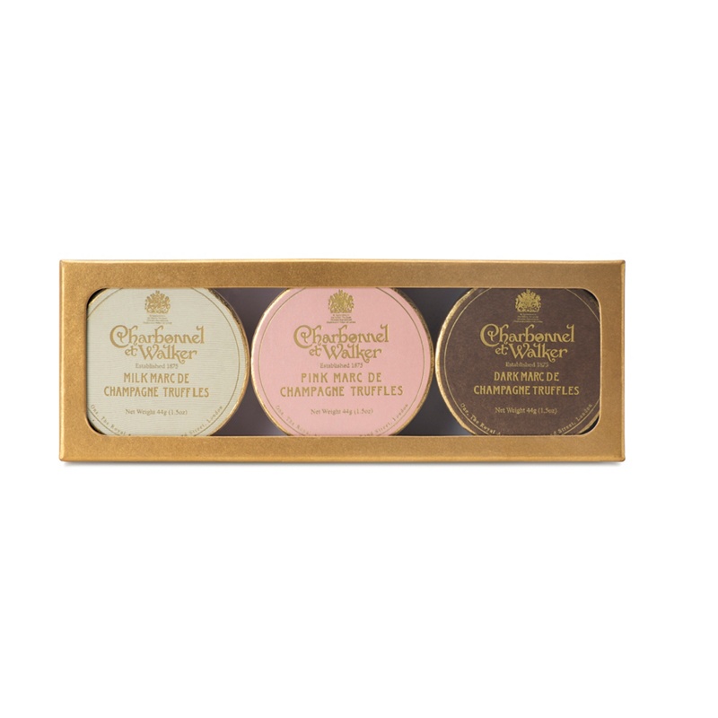 Charbonnel et Walker - Marc De Champagne Mini Trio Gift Set 132G (44G X 3) Review