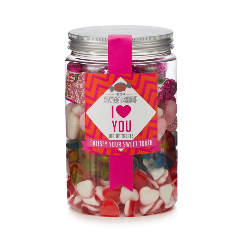 Sweet Shop - 'I Love You' Jar Of Sweets - 800G Review