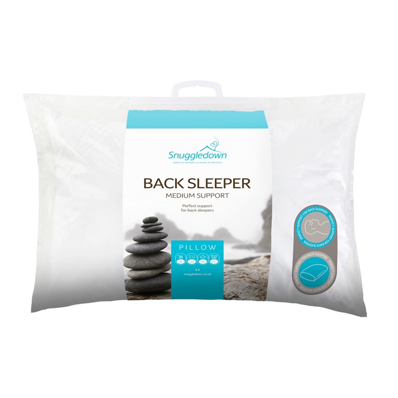 Snuggledown - 'Back Sleeper' Clusterfibre Pillow Review