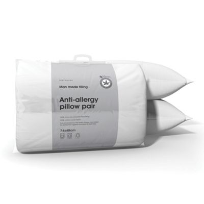 Anti allergy pillow pair