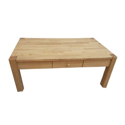 White oak Newport II coffee table