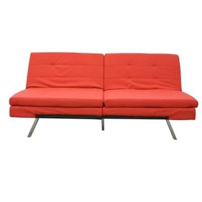 Debenhams Red Acapulco sofa bed