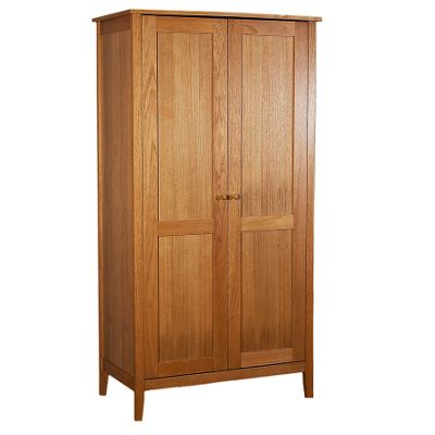 Debenhams Vienna oak style finish 2 door wardrobe - Was