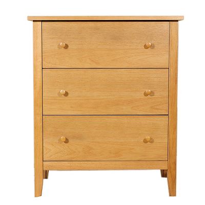 Debenhams Vienna oak style finsh 3 drawer chest - Was