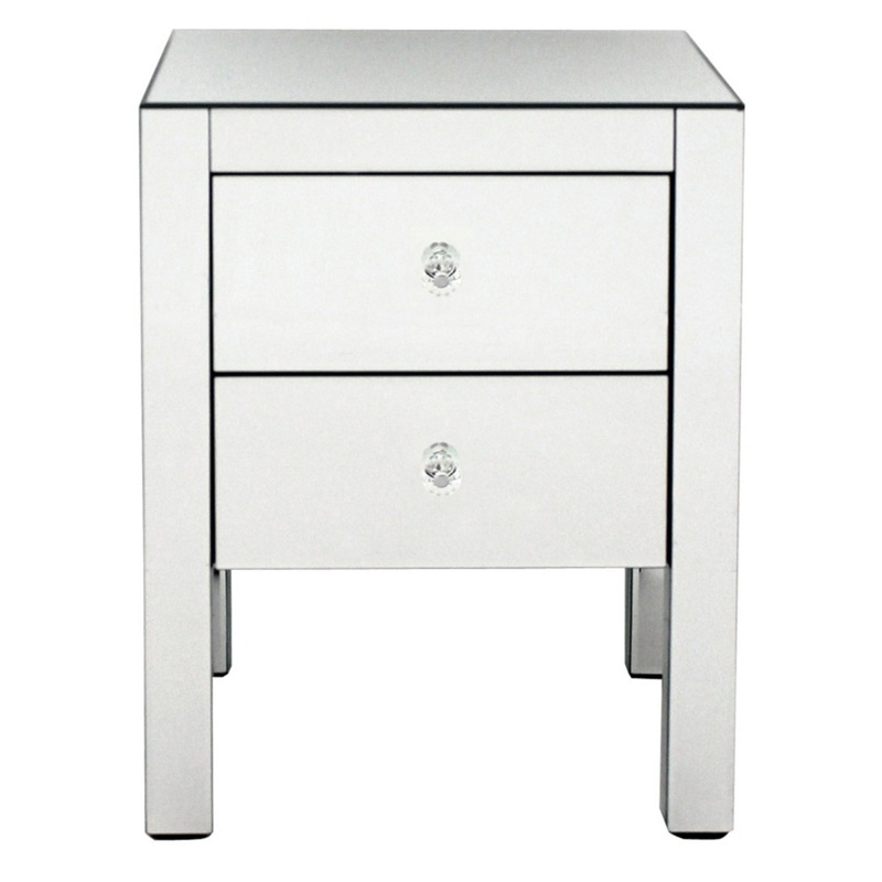 Debenhams - Mirrored Bedside Cabinet With 2 Drawers Review