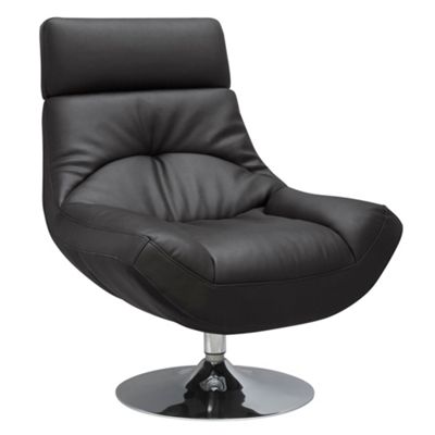 Brown Fleming swivel chair - Was £699