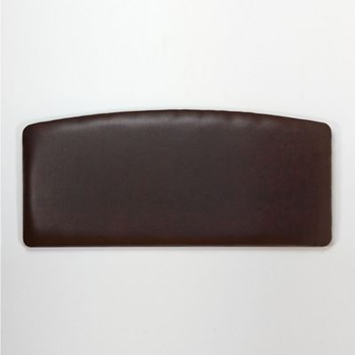 Debenhams Chocolate brown bonded leather Kew headboard