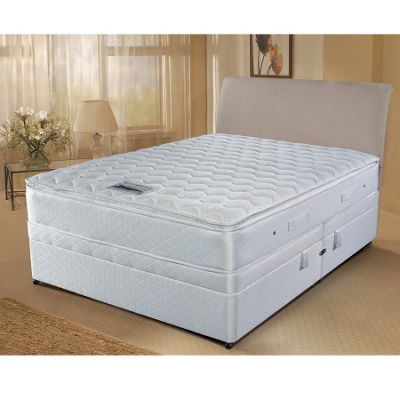 Simmons White Select Visco 800 ottoman divan