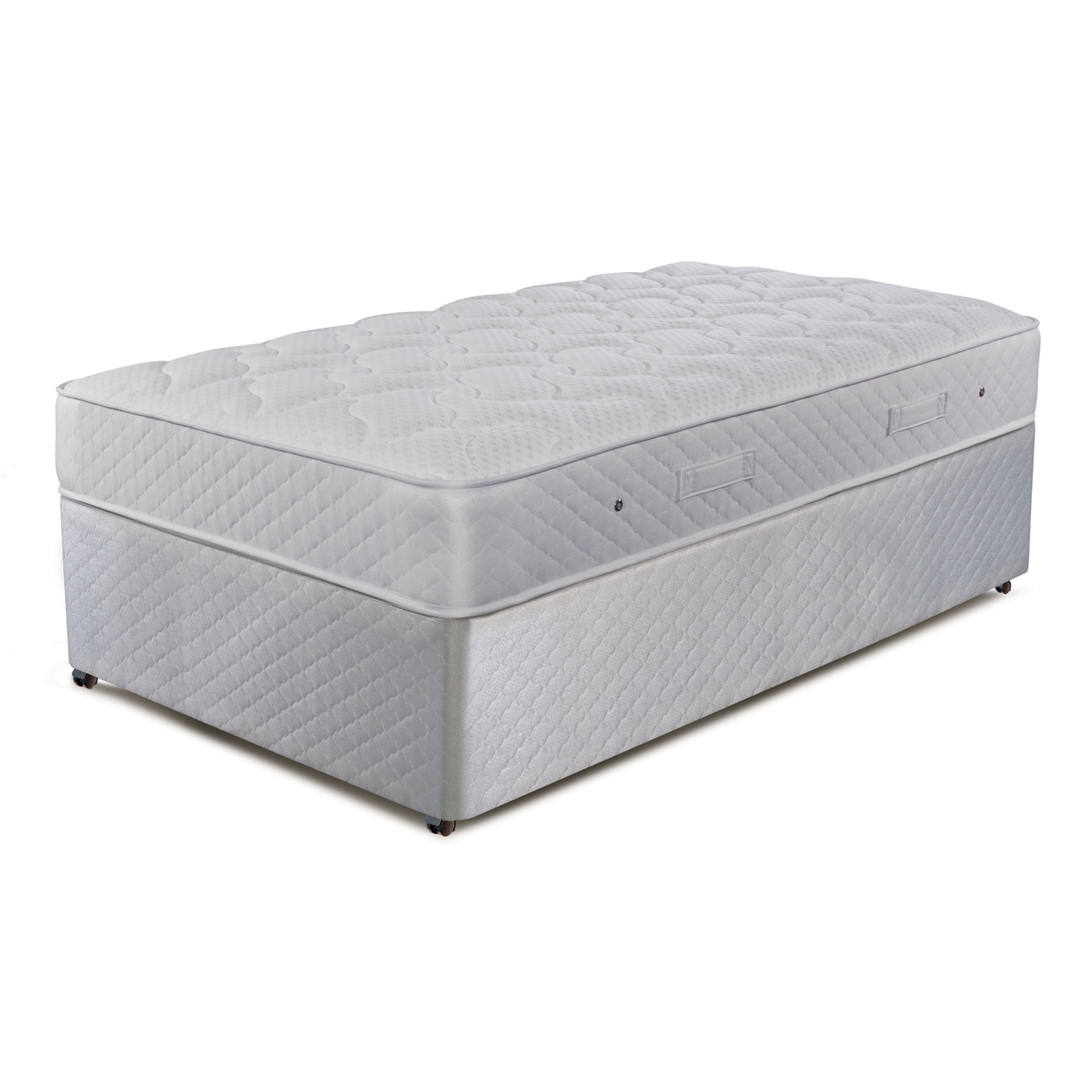 Simmons Technicool Memory 600 divan bed with memory foam mattress