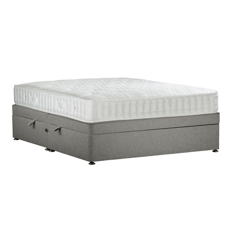 Sleepeezee - Light Grey 'Perfectly Ortho Bronze' Flat Weave Side Ottoman Divan Bed With Mattress Review