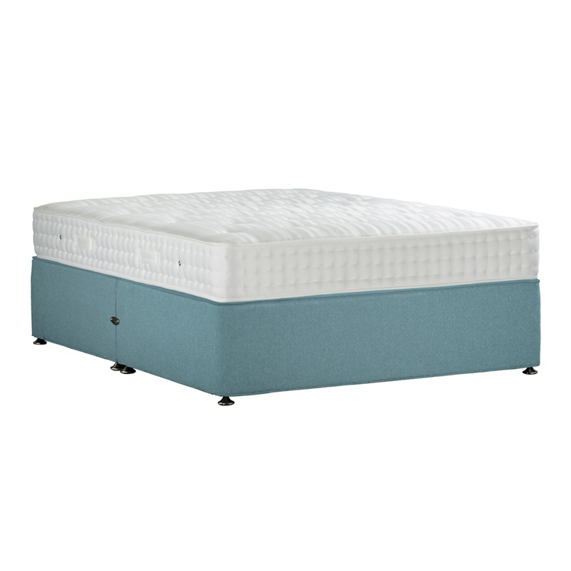 Sleepeezee - Light Blue 'Perfectly Ortho Silver' Flat Weave No Storage Divan Bed With Mattress Review