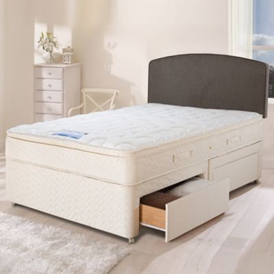 Sealy Memory Royal divan bed and mattress
