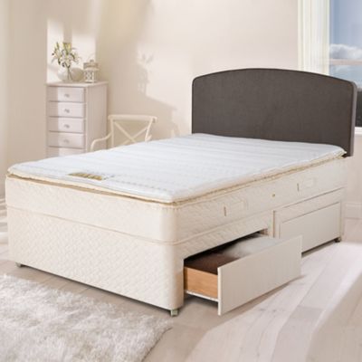 Sealy Supreme Royal luxury divan bed and mattress