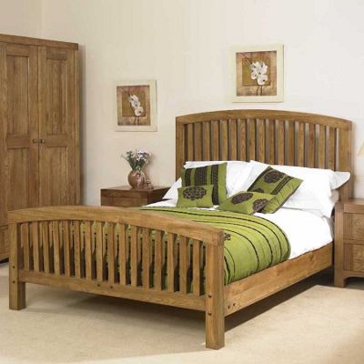 Oak Monaco bed