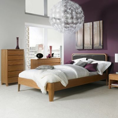 Debenhams Oak Domino bedstead