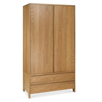 Oak Domino double wardrobe