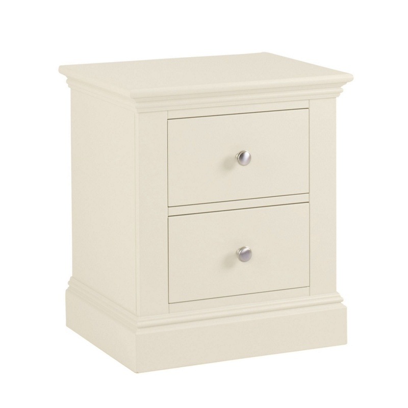 Debenhams - Cream 'Oxford' Bedside Cabinet With 2 Drawers Review