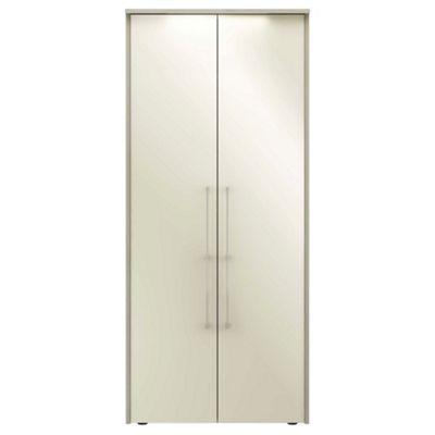 Magnolia gloss finish Ultra 2 door wardrobe