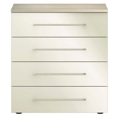 Magnolia gloss finish Ultra 4 drawer chest