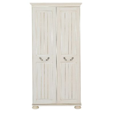 Debenhams Cream 'Sheraton' double wardrobe- at Debenhams