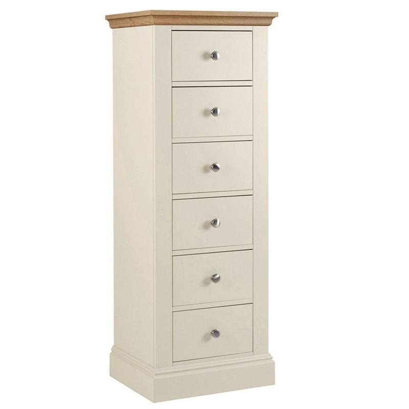 Debenhams - Oak And Cream 'Oxford' Tall 6 Drawer Chest Review