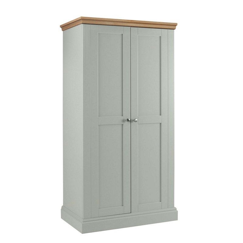 Debenhams - Oak And Pale Blue 'Oxford' Double Wardrobe Review