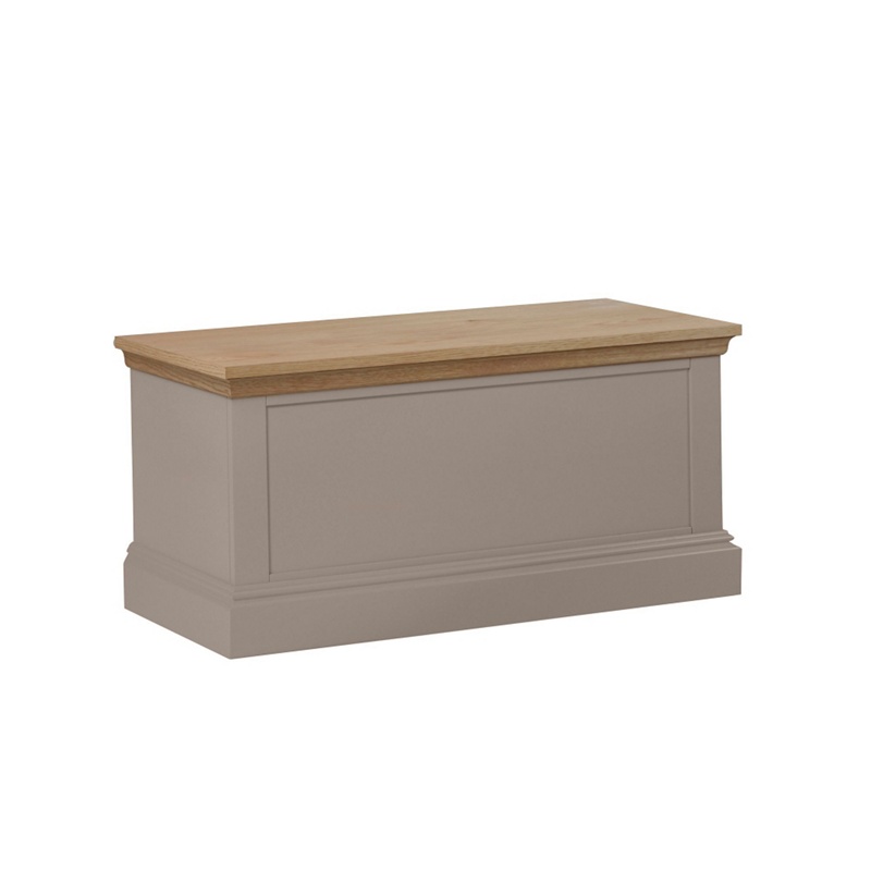 Debenhams - Oak And Dark Grey 'Oxford' Storage Chest Review