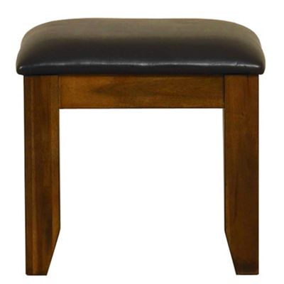 Dark brown Elba stool