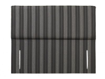 Grey Linosa stripe headboard