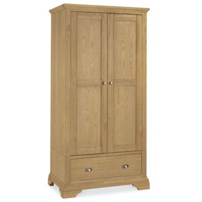 Debenhams Oak 'Hampstead' double wardrobe with drawer- at Debenhams ...