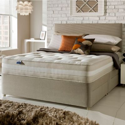 Silentnight Mirapocket 1200 divan bed and mattress set