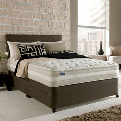 Mirapocket 2100 memory mattress and divan bed set