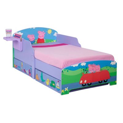 Peppa Pig flat toddler bed