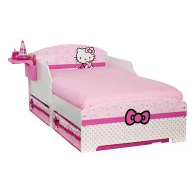 Hello Kitty flat toddler bed