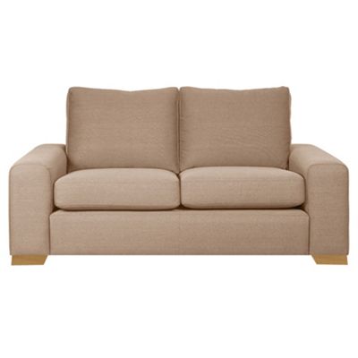 Biscuit Bailey upholstered sofa bed with wooden feet