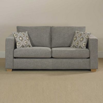 Grey viscose deluse large Matrix sofa bed
