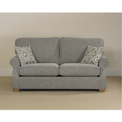 Debenhams Grey pocket sprung large Jupiter sofa bed
