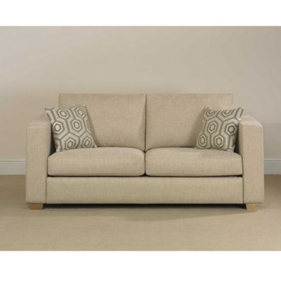 Debenhams Cream pocket sprung large Matrix sofa bed