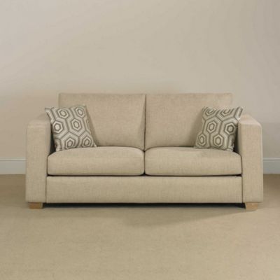 Cream viscose deluse large Matrix sofa bed