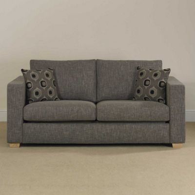 Latte Matrix fabric sofa bed