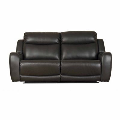 Brown Lana bonded large leather sofa