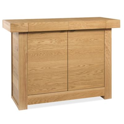 Oak Alpha narrow sideboard