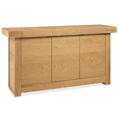 Oak Alpha wide sideboard