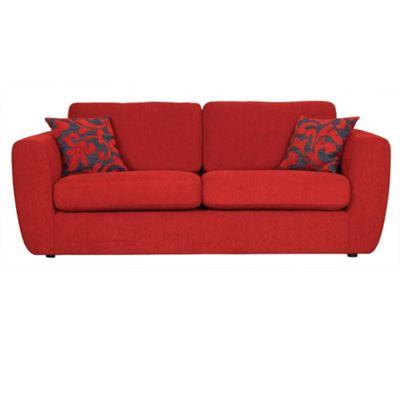 Red carousel large sofa