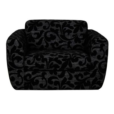 Patterned peat carousel snuggler chair