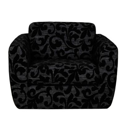 Patterned peat carousel chair