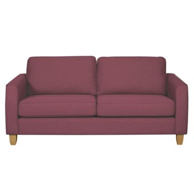 Mulberry Dante fabric large sofa with light feet