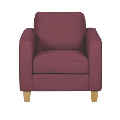 Mulberry Dante fabric chair with light feet