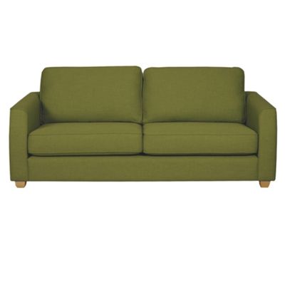 Olive Dante sofa bed with light feet