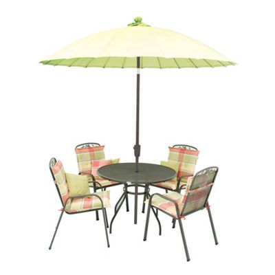 Debenhams Check Astoria round dining set